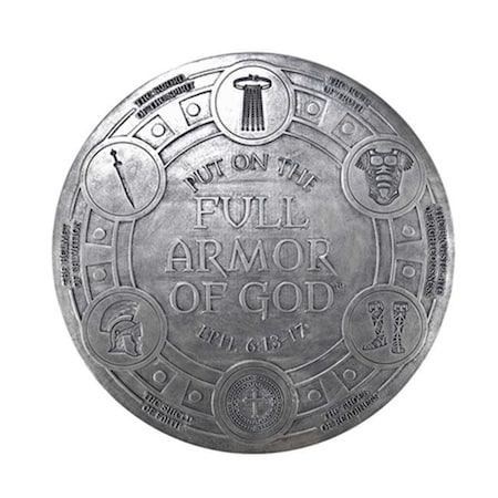 Dicksons WPLQR-102 8.5 In. Display Your Armor Wall Plaque